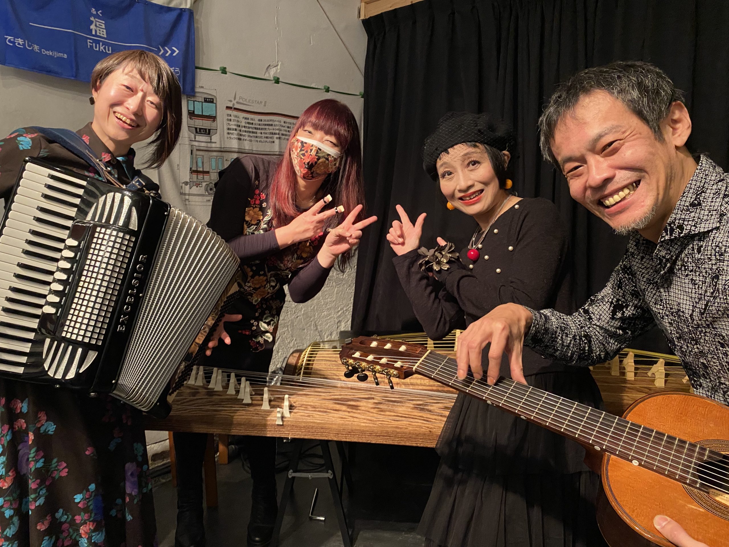 3/17（金）須山 公美子  仮屋崎 郁子  山田 “やーそ“ 裕  with 渡部 志津子 ［ライブ配信あり］