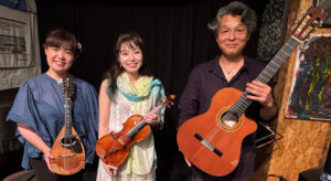 9/29（月）昼 :「SATONE・アフタヌーンライブ」江藤 ようこ  鷲尾 一夫  近藤 彩華