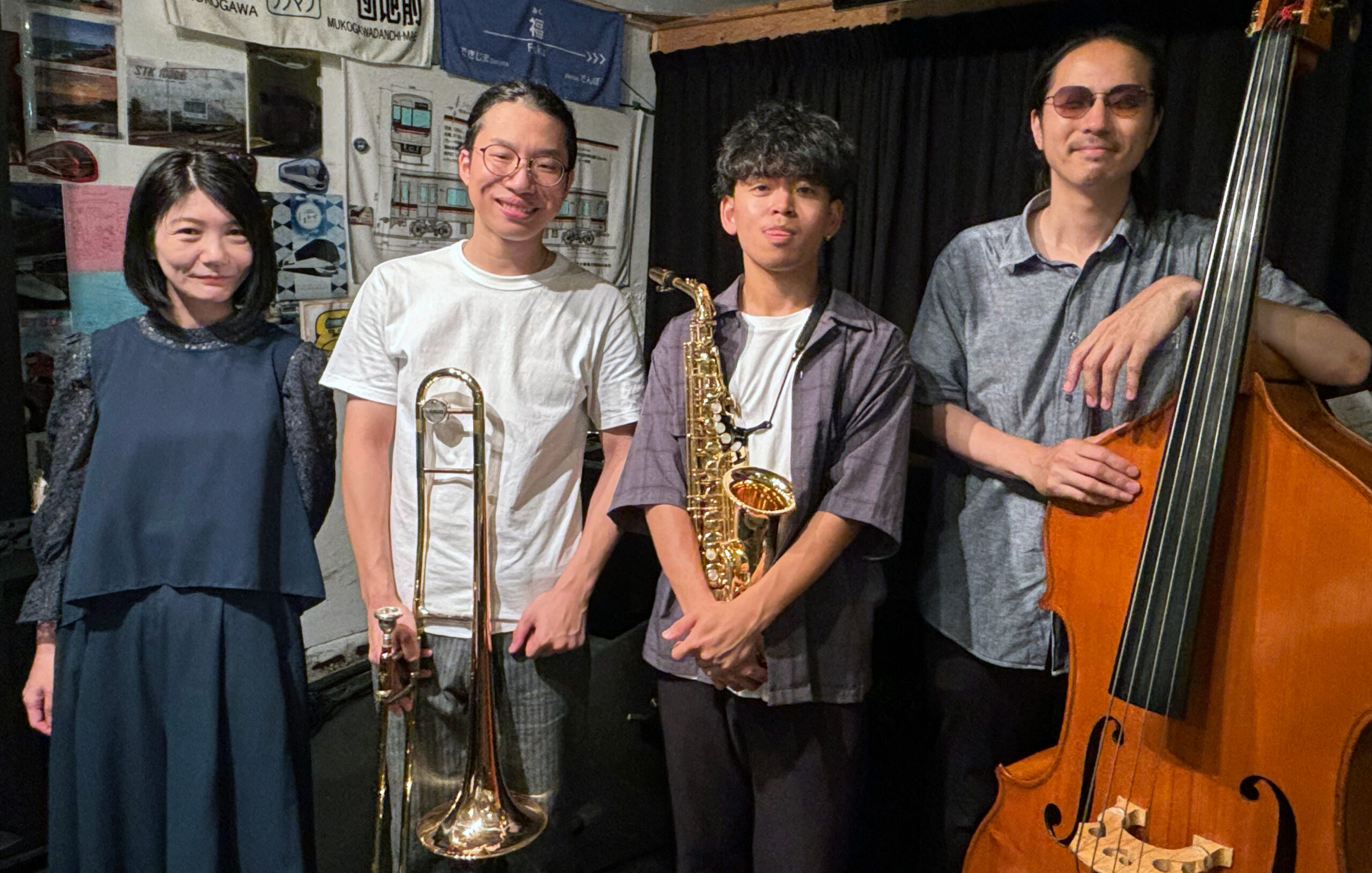 12/3（水）【MFAS Jazz Quartet】川久保 琉聖  山下 翔太  井上 歩  よしだ ゆうこ ［ライブ配信あり］